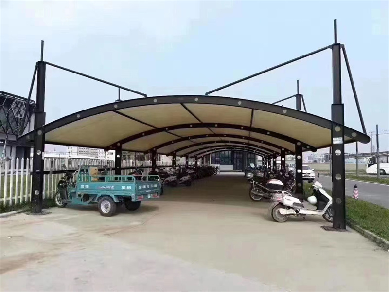 膜結構停車棚的風格分類